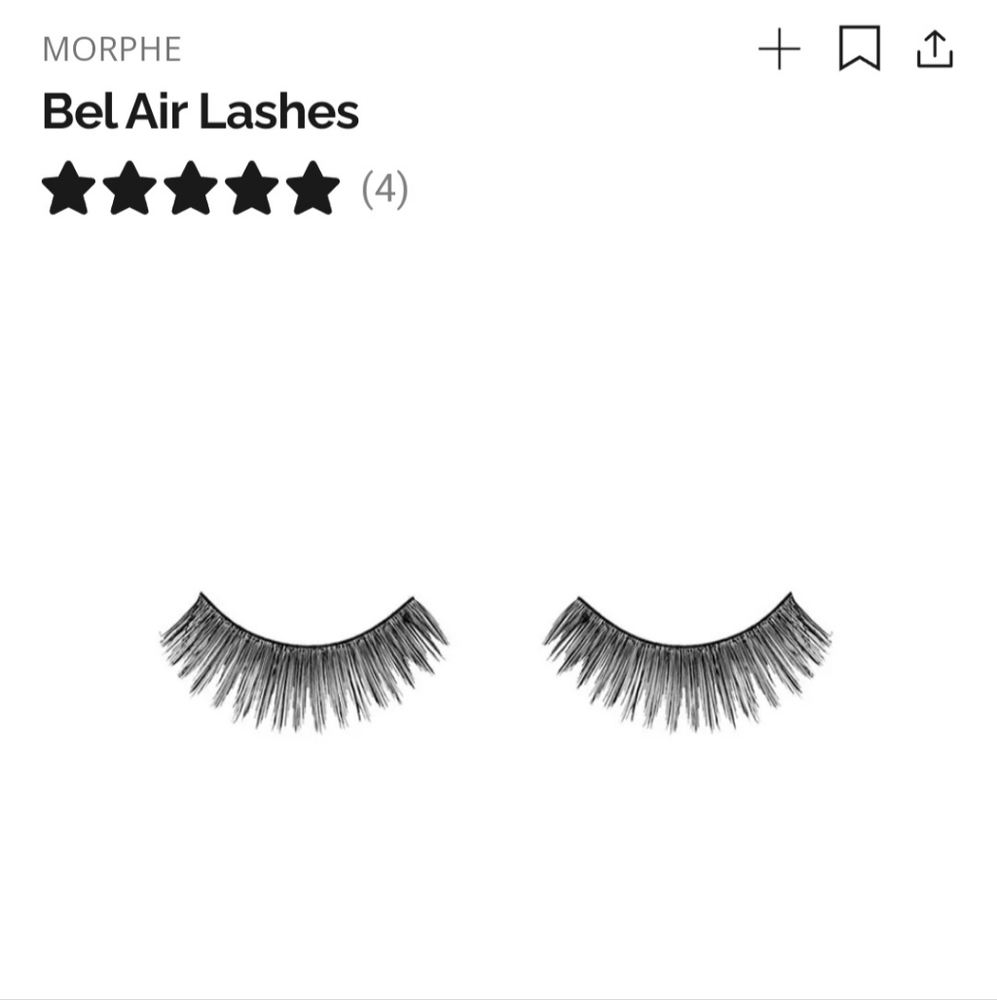 Morphe: Bel Air Lashes | *Discontinued*